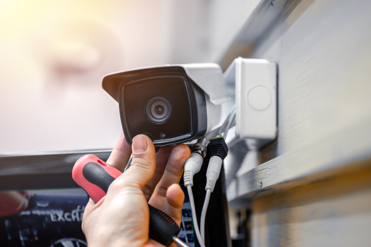 Prevent vandalism with security cameras